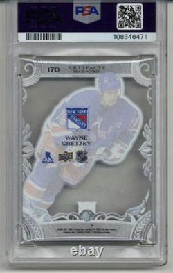 2024 Upper Deck Artifacts Plexi Wayne Gretzky Card Rangers Psa 10 Low Pop 1 Rare