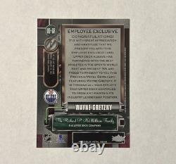2024 Upper Deck Employee Exclusive NHL Legends Wayne Gretzky PMG