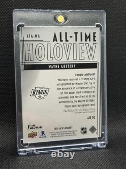 2025 Upper Deck Spx #atg-wg Wayne Gretzky All-time Holoview Auto /10