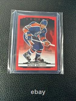 22-23 Upper Deck Parkhurst Champions- LEGENDS Wayne Gretzky RED #326 44/51