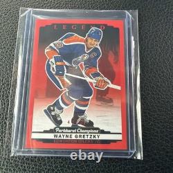 22-23 Upper Deck Parkhurst Champions- LEGENDS Wayne Gretzky RED #326 44/51