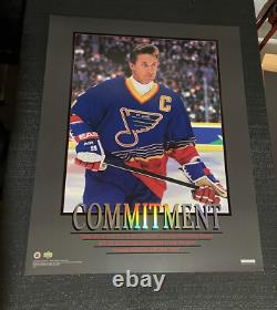 24x30 Wayne Gretzky Commitment Upper Deck Limited Edition Printers Proof #11