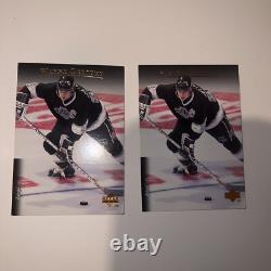 2 LOT 1995-96 Upper Deck #99 Wayne Gretzky