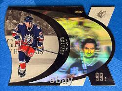 (5)90's Wayne Gretzky Die-Cut SPx Upper Deck Card Lot Hall Of Fame