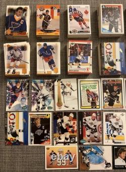 600x Wayne Gretzky Huge Card Lot Upper Deck Topps OPC Pinnacle Score Parkhurst