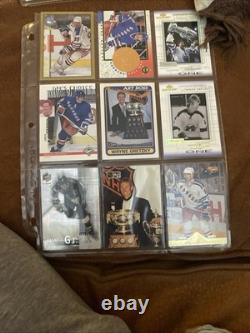 78 Wayne Gretzky Card Lot Mostly Good Condition. Nine Different Pages