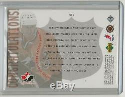 99-00 1999-00 Upper Deck Game Jerseys #WG3 Wayne Gretzky Nagano Team Canada