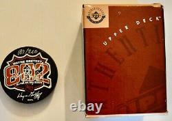 Auto Upper Deck Le200 Wayne Gretzky 802 Goal Puck