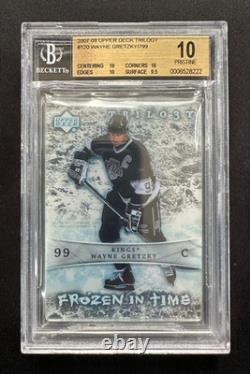 BGS 10 POP 10 2007-08 Upper Deck Trilogy #120 Wayne Gretzky 652/799
