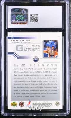 CGC Mint 9 2001-02 Upper Deck Retail Young Guns 424 Wayne Gretzky