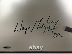 Framed Wayne Gretzky Auto Signed 16x20 Photo LA Kings 802 Goal UDA Holo COA