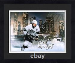 Frmd Wayne Gretzky LA Kings Signed 16 x 20 Downtown Photo LE 99 Upper Deck