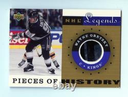 H828 Wayne Gretzky Game Used Stick Patch 2001 Upper Deck NHL Legends Rare Sp
