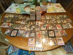 Hockey Cards Lot of 810 cards Wayne Gretzky, Mario Lemieux, Roy, much more