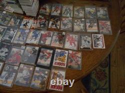 Hockey Cards Lot of 810 cards Wayne Gretzky, Mario Lemieux, Roy, much more