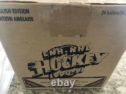 Lot Of 4 Rare 1990-91 Upper Deck LNH-NHL Hockey Sealed Boxes English Edition