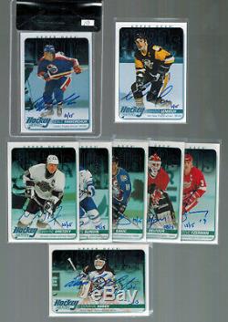 Lot Of (86) 2008/09-2014/15 Upper Deck Hockey Heroes Signed Auto Lot No Dupes