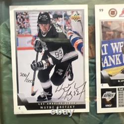 Mint! 1995 Upper Deck #1 Wayne Gretzky Los Angeles Kings Autograph Uda #aua42084