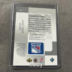 NHL Wayne Gretzky Rangers Jersey Card