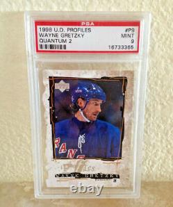 POP 1 Wayne Gretzky 1998 Upper Deck Profiles Quantum 2 PSA 9