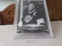 PSA 10 GEM MINT 2023-24 Upper Deck Wayne Gretzky UD Canvas Black And White C241