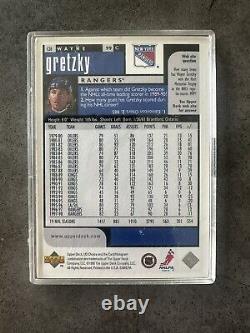 SIGNED Wayne Gretzky 99 Rangers Upper Deck #128