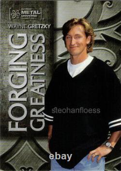Skybox Metal Universe Champions Forging Greatness Achievements Wayne Gretzky