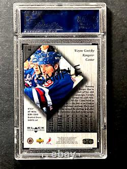 The Great One Wayne Gretzky Upper Deck Black Diamond Promo Sample Graded PSA 9