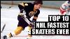 Top 10 Nhl Fastest Skaters Ever