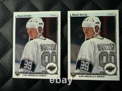 Two 1990-91 Upper Deck Wayne Gretzky #54