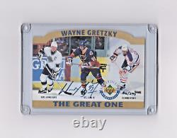 UDA Wayne Gretzky 1996 The Great One Oilers Kings Blues Autographed Card 86/399