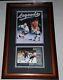 Uda Wayne Gretzky Signed Upper Deck 802 Goal Card Autographed Framed Magazine