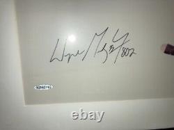 Uda Wayne Gretzky Signed 802 Scoring Record Inscribed 20x24 Display Upper Deck