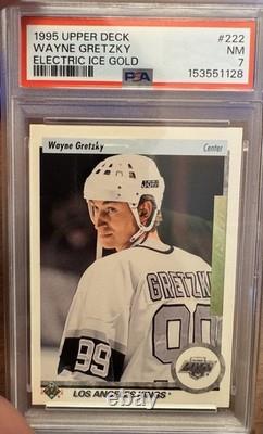 Upper Deck 1995 Wayne Gretzky 5th Anniversary #222 PSA Graded 3-Card Lot