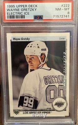 Upper Deck 1995 Wayne Gretzky 5th Anniversary #222 PSA Graded 3-Card Lot
