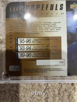 Upper Deck 1997 Hart Hopefuls Wayne Gretzky Rangers HH1 Insert #/100