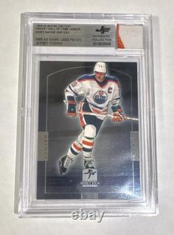 Upper Deck 1999-00 Wayne Gretzky Jersey Fusion Game Used Patch BGS