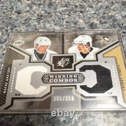 Upper Deck 2005-06 SPx Winning Combos Gretzky Crosby Jersey RC #WC-GC /350
