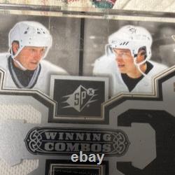 Upper Deck 2005-06 SPx Winning Combos Gretzky Crosby Jersey RC #WC-GC /350