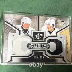 Upper Deck 2005-06 SPx Winning Combos Gretzky Crosby Jersey RC #WC-GC /350