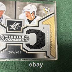 Upper Deck 2005-06 SPx Winning Combos Gretzky Crosby Jersey RC #WC-GC /350