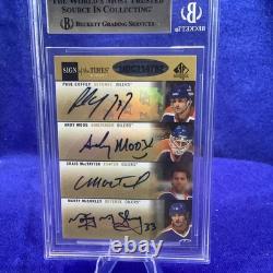 Upper Deck 2012-13 SP Authentic UDC114762 2/5 BGS 8.5 Gretzky Auto Oilers HOF