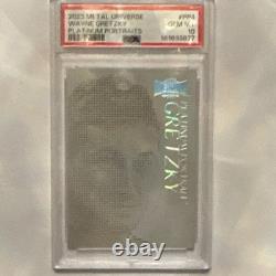 Upper Deck 2023 Metal Universe Platinum Portraits Wayne Gretzky #PP4 PSA 10