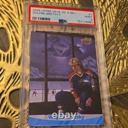 Upper Deck 2025 DC x NHL Crossover Wayne Gretzky #1 Oilers PSA 9