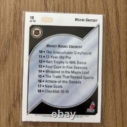 Upper Deck 92/93 Wayne Gretzky 18 Of 18