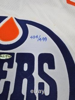 Upper Deck Authentic WAYNE GRETZKY Signed Jersey 404/499 Oilers Stanley Cup Upper Deck Authentic WAYNE GRETZKY Signed Jersey 404/499 Oilers Stanley Cup