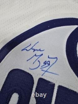 Upper Deck Authentic WAYNE GRETZKY Signed Jersey 404/499 Oilers Stanley Cup