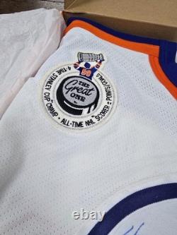 Upper Deck Authentic WAYNE GRETZKY Signed Jersey 404/499 Oilers Stanley Cup
