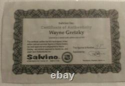 Upper Deck Authenticated UDA WAYNE GRETZKY Signed Salvino Figure 98/950 NO STICK