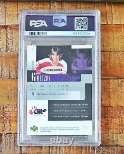 Upper Deck Buybacks Wayne Gretzky 3/10 Canvas Auto Gold Ink SP READ